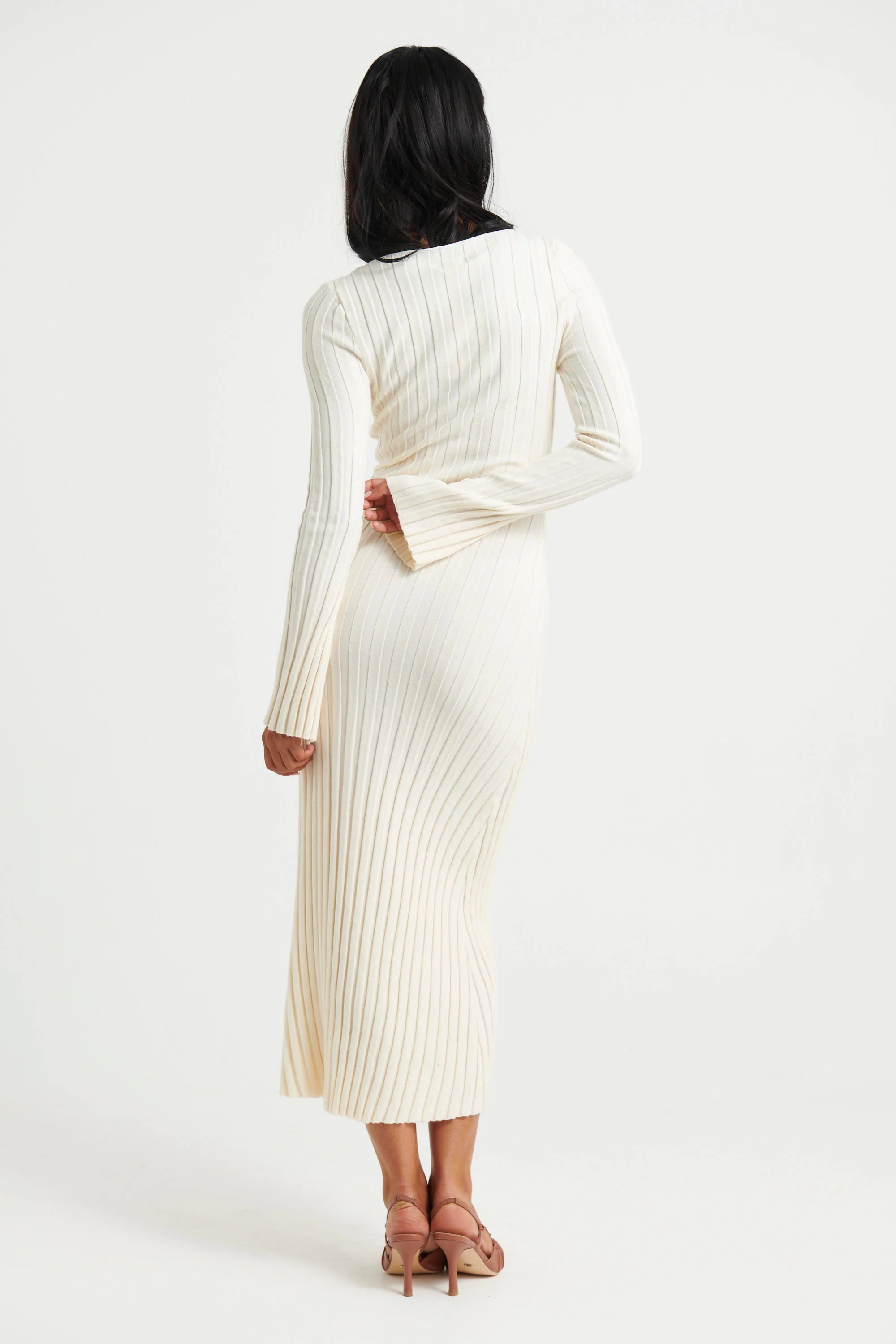 Ettie Midi Dress Buttermilk